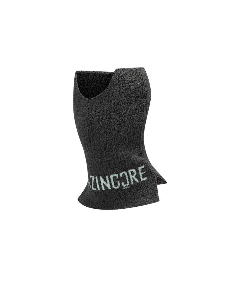 Amazing Cre Jacquard Neck Warmer - Dark Gray