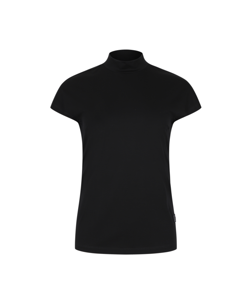 Amazing Cre Women's Ghost Cap Sleeveless T-shirt - Black