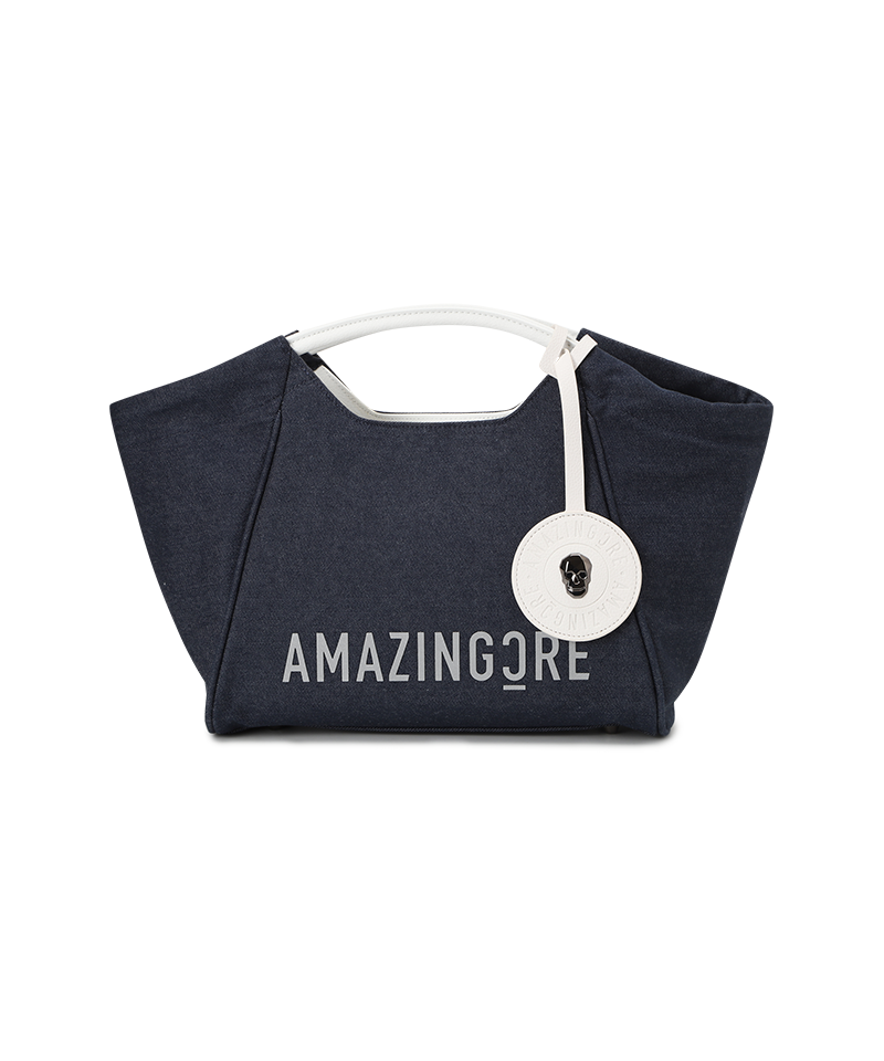 Amazing Cre Denim Bucket Bag - Navy