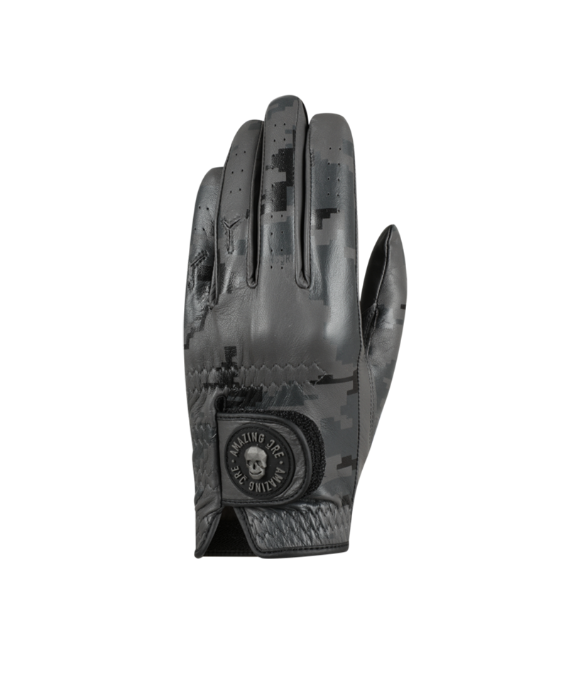 Lamb leather minimal gloves サイズ3 Amazing Cre Lamb skin glove - Dark Grey