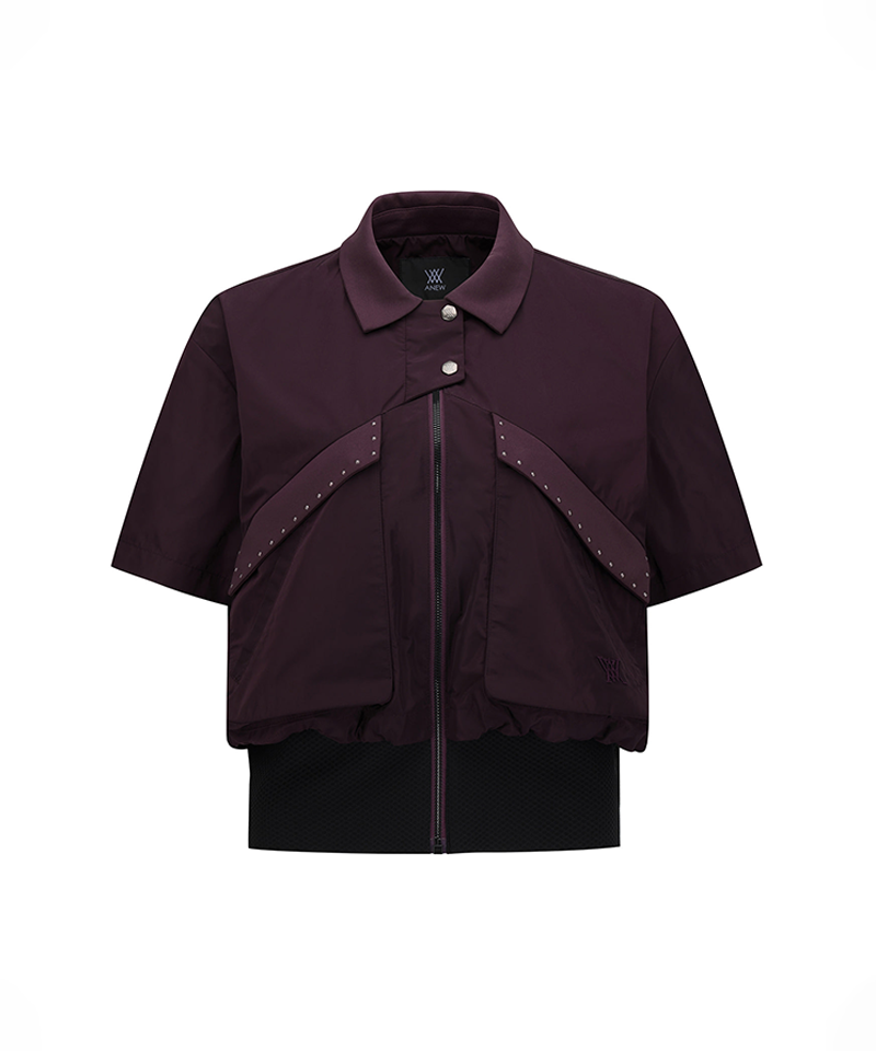 Top Rated Women's FA Essential Short Sleeve Jacket - Burgundy Burgundy / XS Premium Golf & Lifestyle Wear Top Rated Women's FA Essential Short Sleeve Jacket - Burgundy Burgundy / XS Premium Golf & Lifestyle Wear