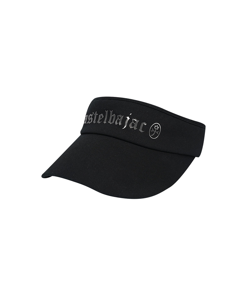 SEVENTEEN HARU BLACK LINE：キャップ Castelbajac Men's Capsule Line Sun Cap - Black