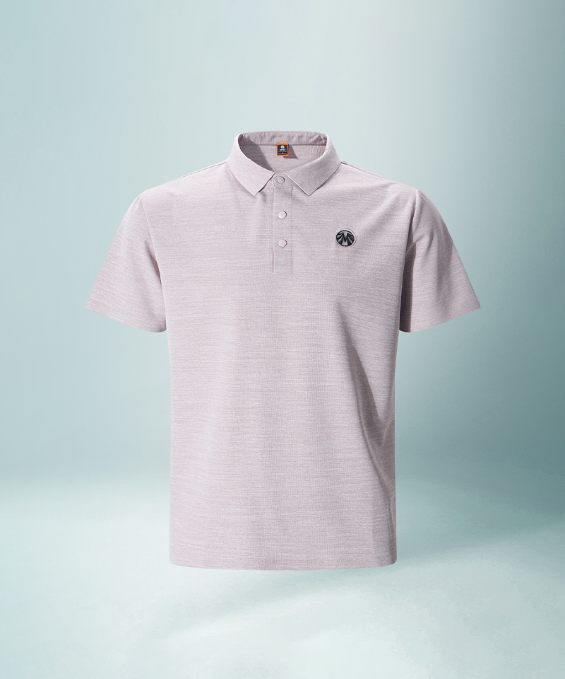 Men's Silket Cotton Cooling Collared T-shirt - 2 Colors