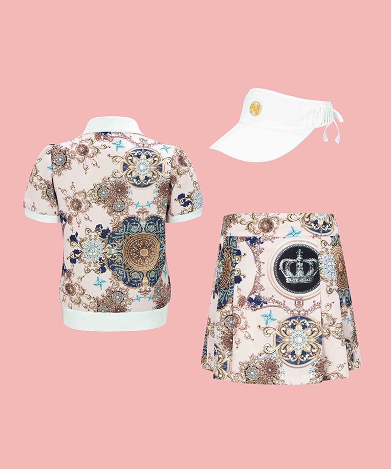 Gold Label Saint Royal Set (Top+Skirt)