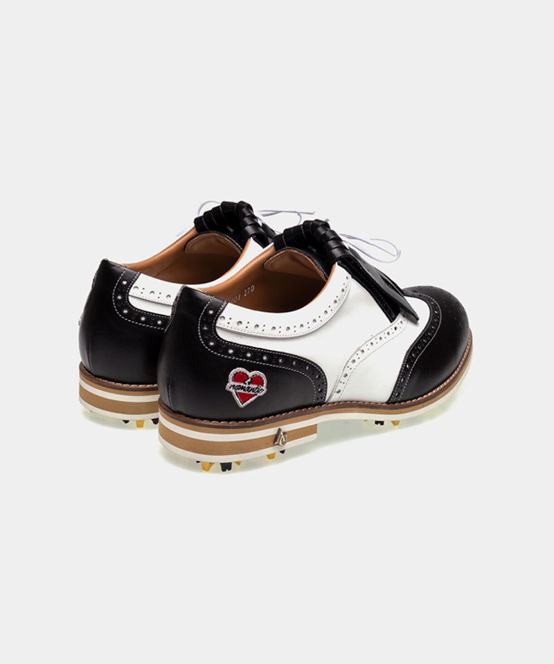 ALL CLASSIC Golf Normantic Noble Wingtip Classic Golf Shoes - Beige 2