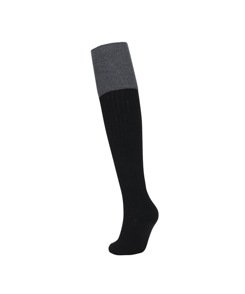 Anell Golf Classic Stretch Socks - Gray Black