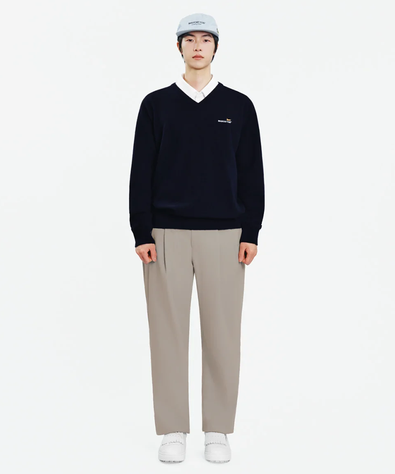 MCC Men's Relaxed Two-Tuck Pants - Ecru