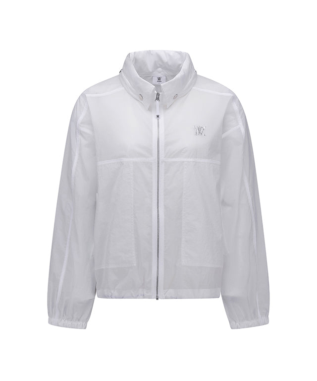 ■ANEW GOLF■ WOMEN SHIRRING POINT STINGRAY FIT JACKETLN WomenShirringPointStingrayFitJ