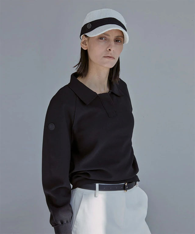 Anell Stretch Sweatshirt Black