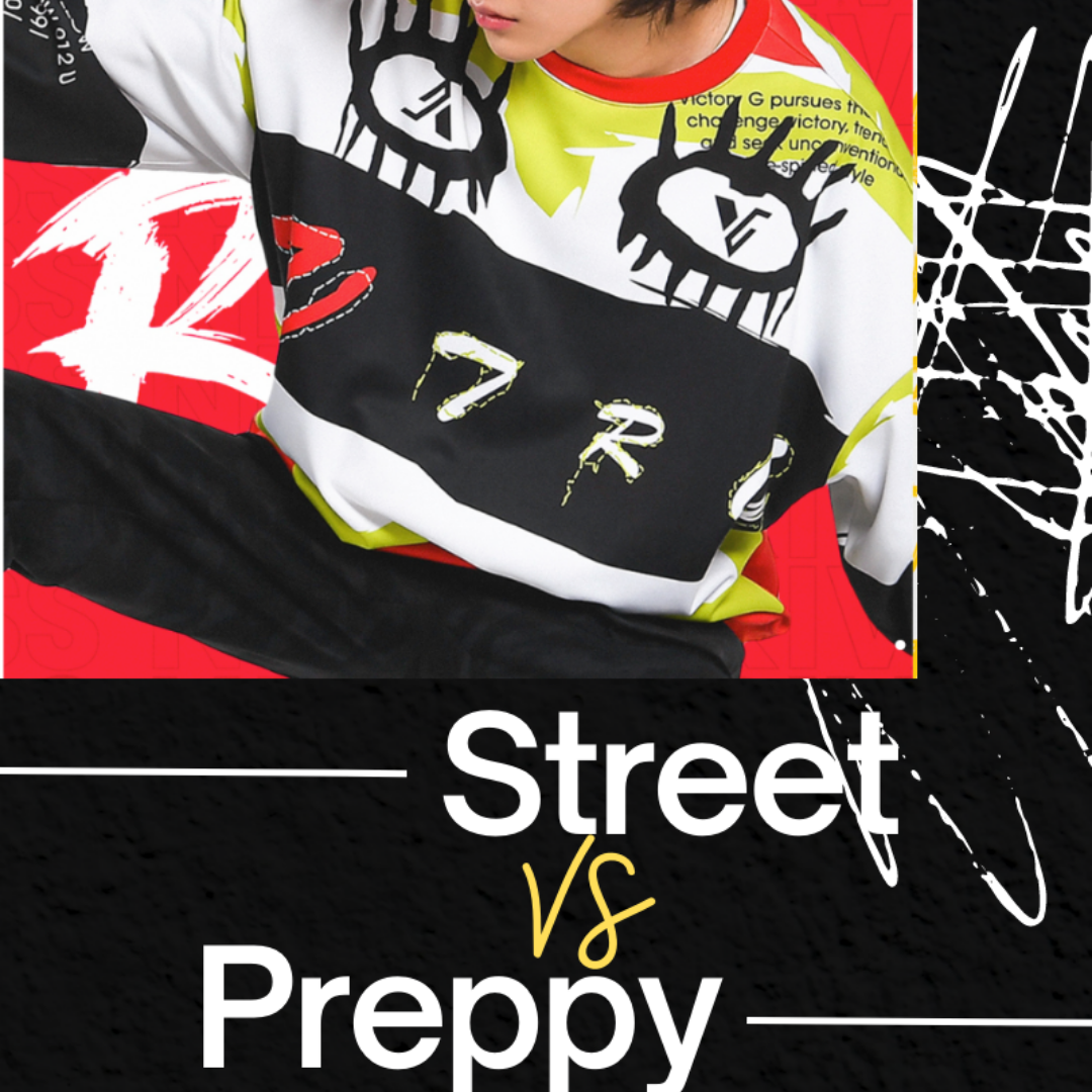 Street style-inspired vs Preppy golfwear