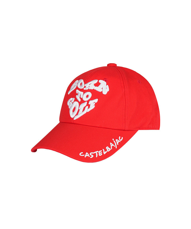Castelbajac Women's Cotton Twill Cap - Red