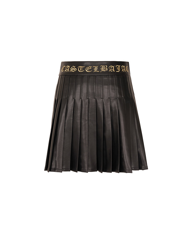 Castelbajac Women's Pleated Embroidered Culottes - Black