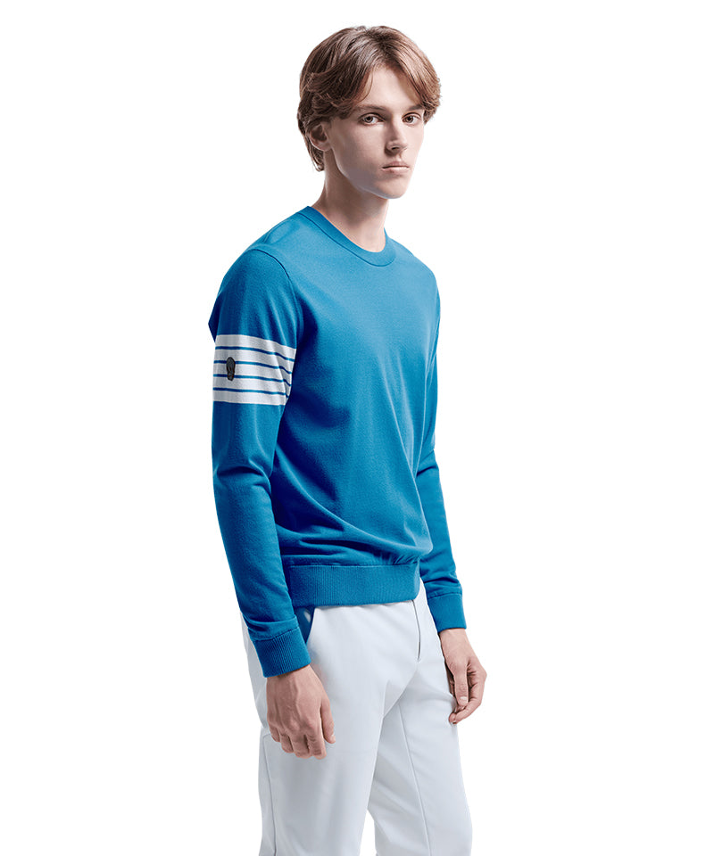 Amazing Cre Men's AMG Essential Windblock Sweater - Blue