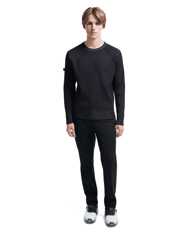 Amazing Cre Men's AMG Essential Windblock Sweater - Black