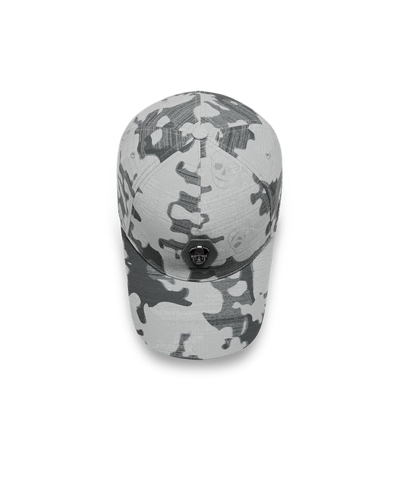 Amazing Cre Blurry Camouflage Wappen Cap - Gray