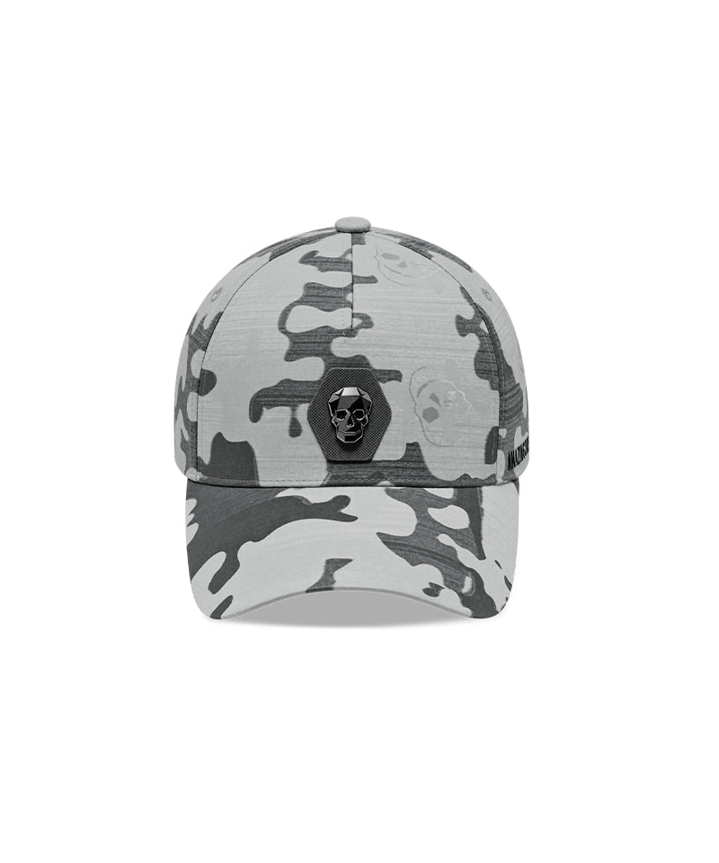 Amazing Cre Blurry Camouflage Wappen Cap - Gray