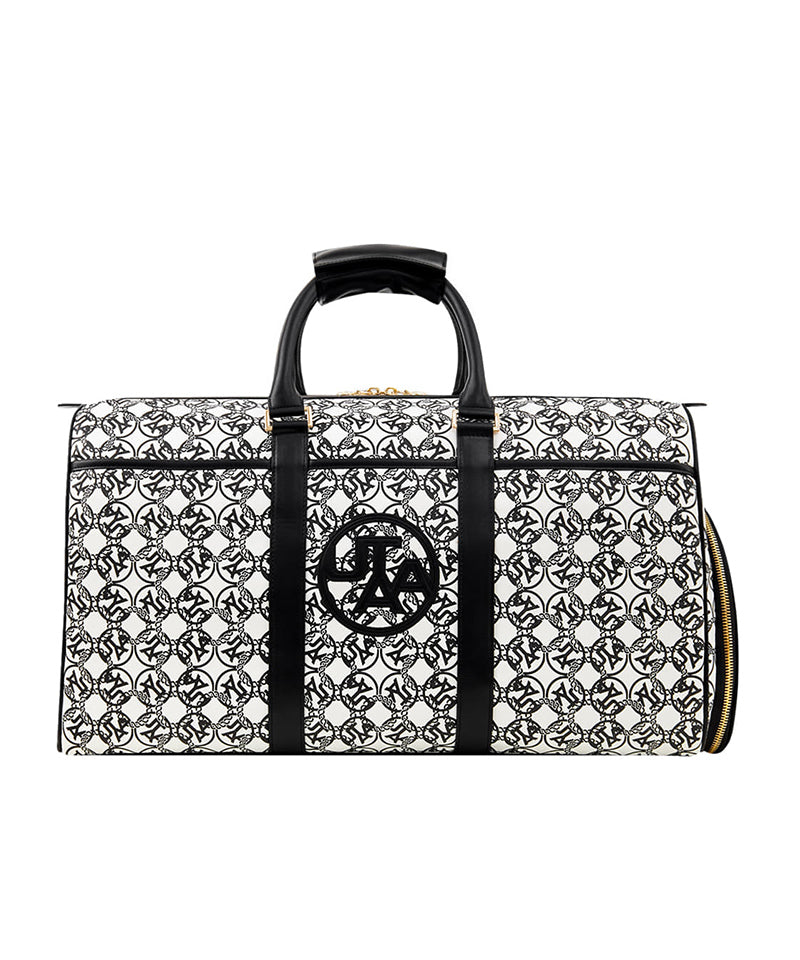 UTAA Chainmail Neon Boston Bag - White