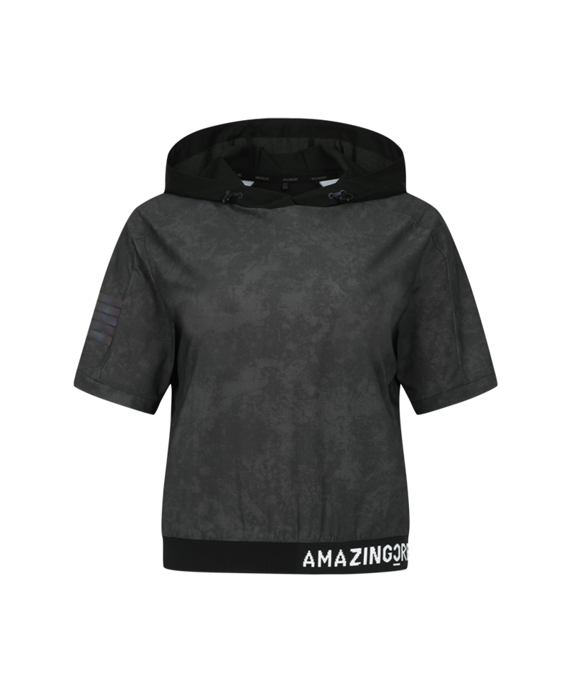 Amazing Cre Women's AI1 Smog Accordio Hoodie Pullover - Black