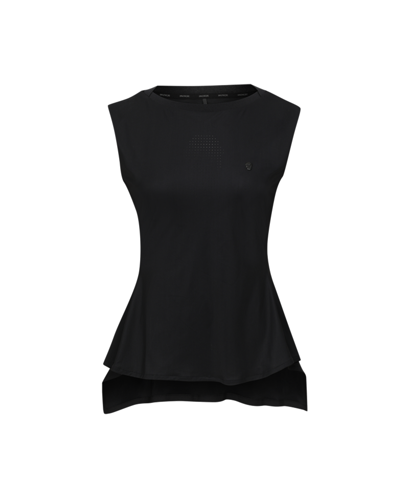 Amazing Cre Women's neck Sleeveless T-Shirt - Black