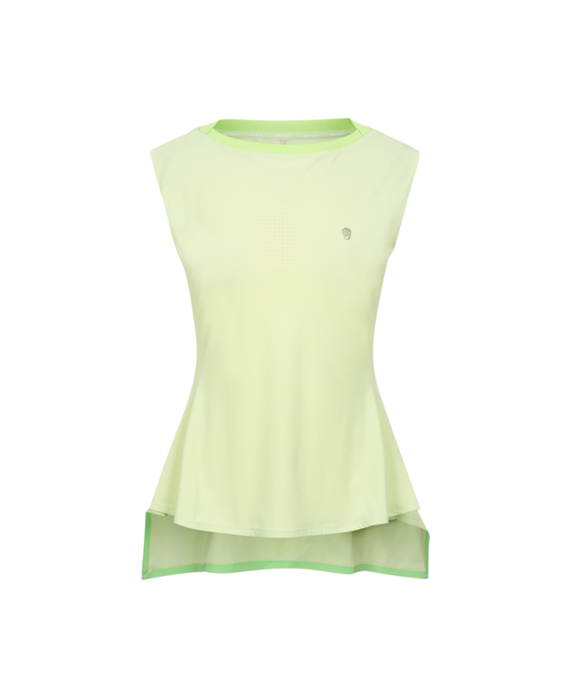 Amazing Cre Women's neck Sleeveless T-Shirt - Light Green
