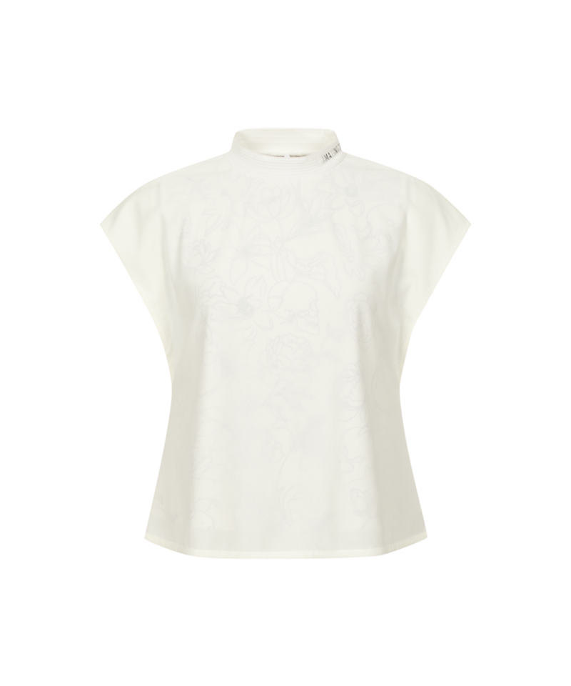 Amazing Cre Women Aero Lux Layering Sleeveless T-Shirt - White