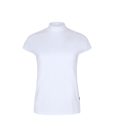 Amazing Cre Women's Ghost Cap Sleeveless T-shirt - White