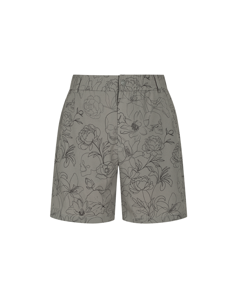 Amazing Cre Men's Aero luxe Botanical Alex Short Pants - Grey