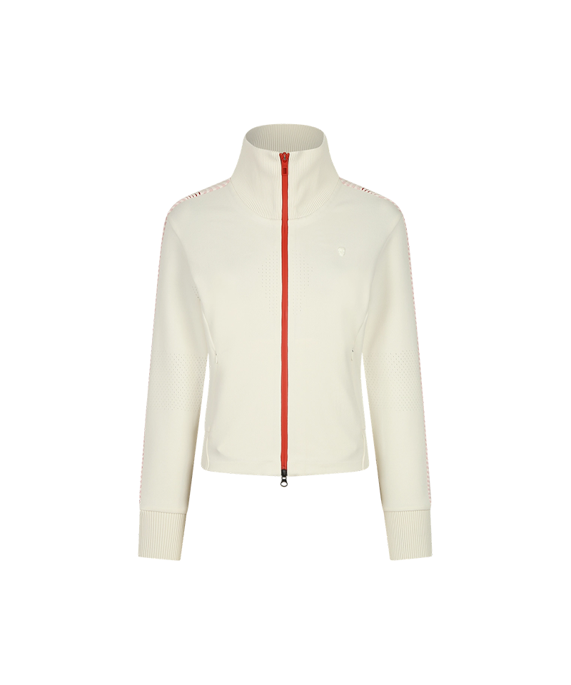 Amazing Cre Women's Hyperpro Accordio Sweater Jacket - Cream