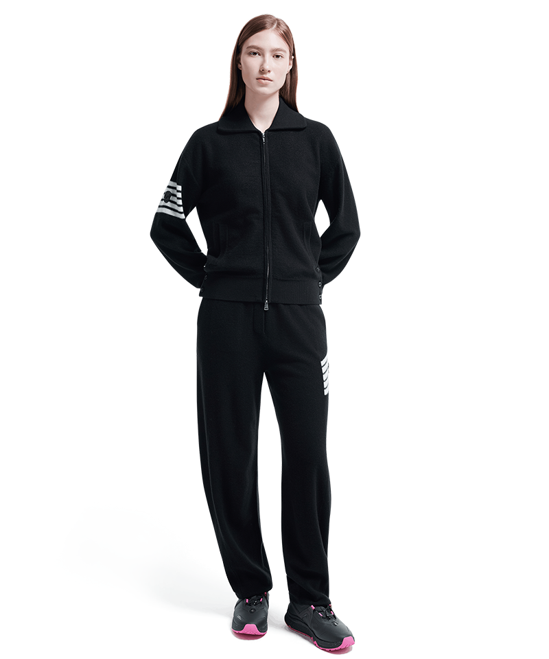 Amazing Cre Women's Ghost Sweater Cardigan - Black