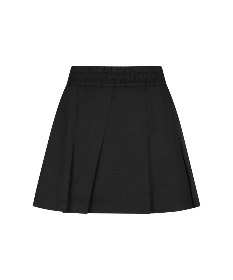 Amazing Cre Women's Urban Essential Pleated Skirt - Black