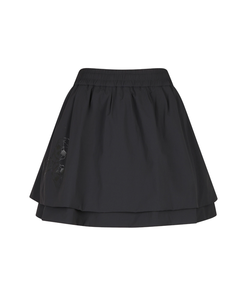 Amazing Cre Women's Divided Alex Gathered Skirt - Black