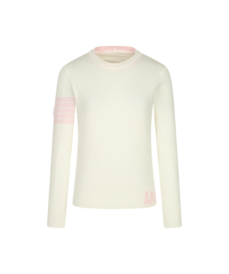 Amazing Cre Women's AMG Essential Windblock Sweater - Off White