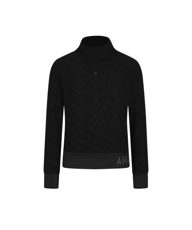 Amazing Cre Women's RV Performance High-Neck T-Shirt - Black