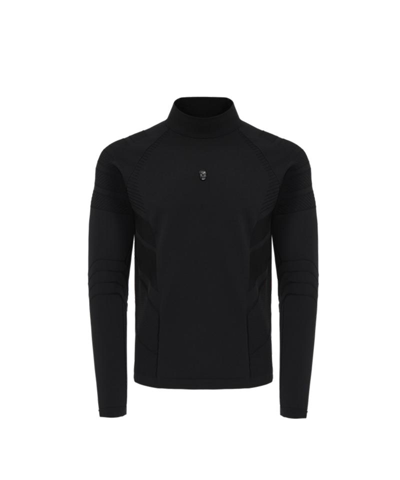 Amazing Cre Men's Hyper Pro Seamless Tech Sweater - Black