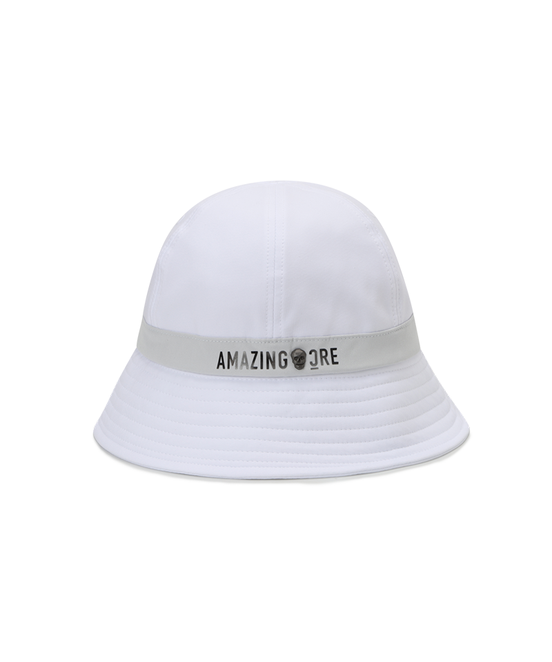 Amazing Cre Set-up Denim Dome Hat - White