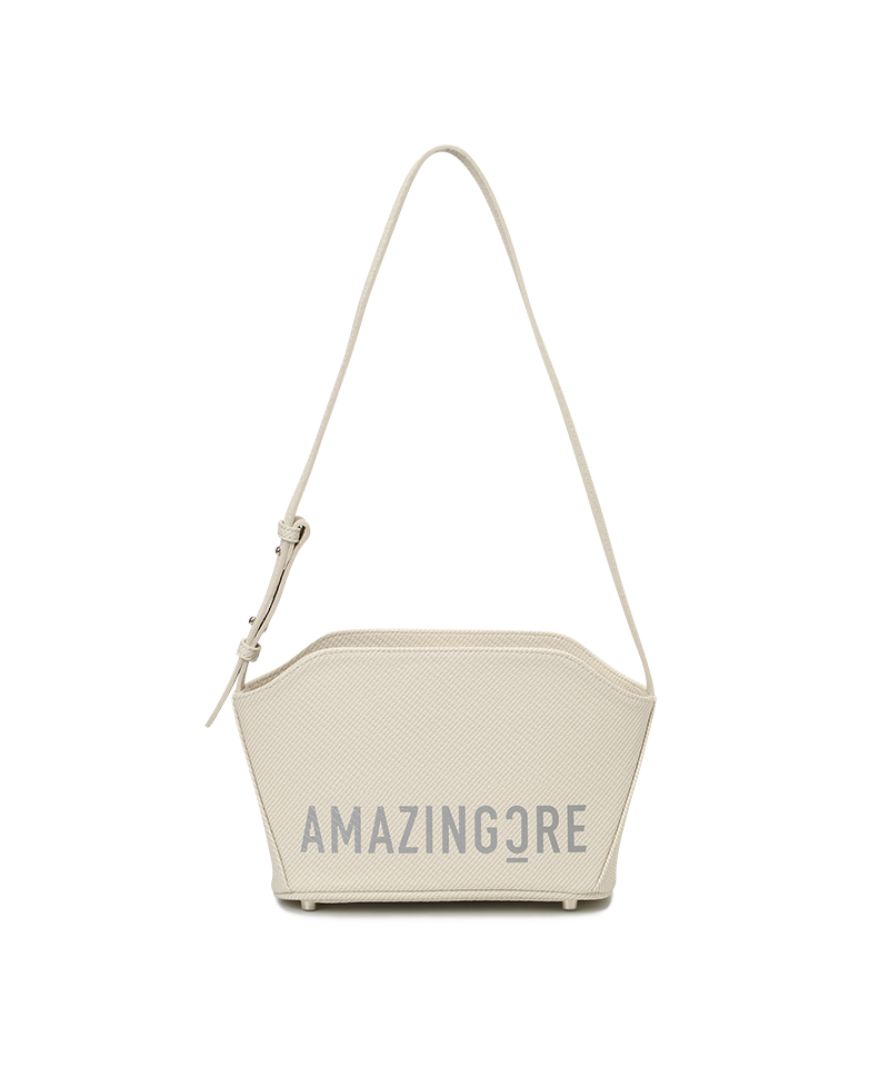Amazing Cre Botanical Alex Pattern Two-Way Tote Bag - Ivory