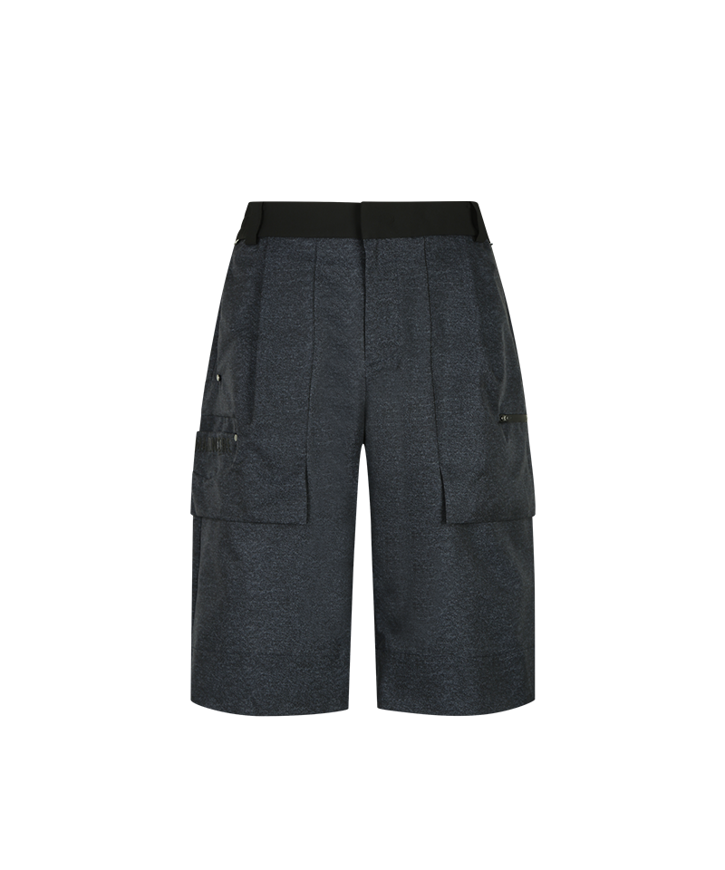 Amazing Cre Men's Engineered Indigo Cargo Short Pants - Navy