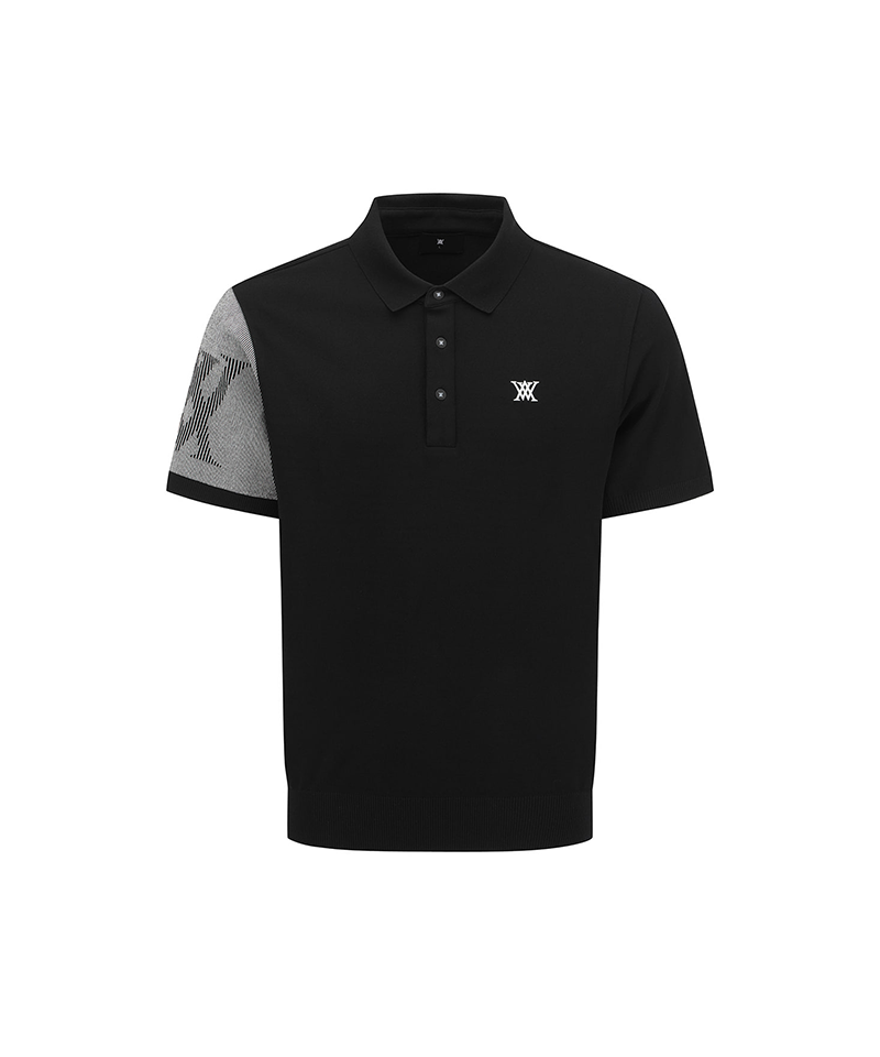 Men's Transition Short Sleeve Knit - Black