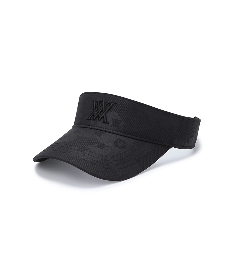 Uni Tee Holder Logo Visor - Black