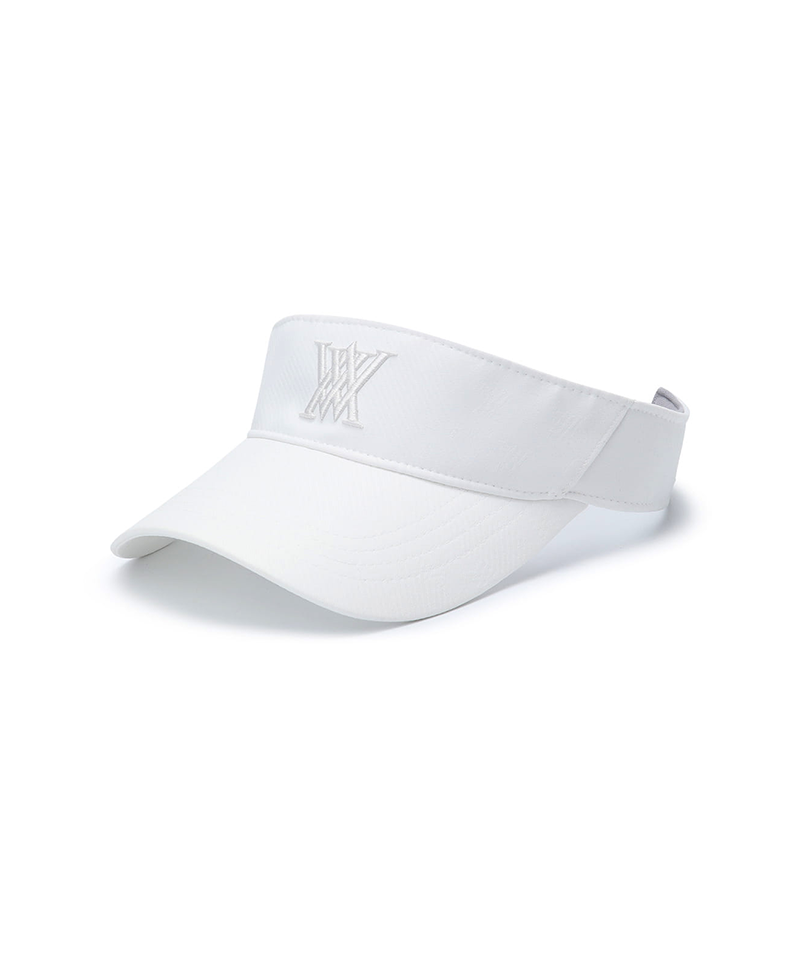 Uni Tee Holder Logo Visor - White
