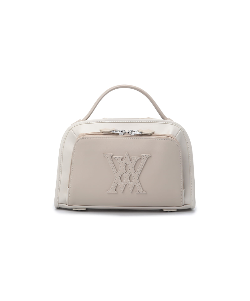 Uni Pocket Two Way Pouch - Light Beige