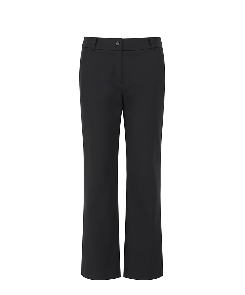 Women's Essential Boot Cut Pants - Black