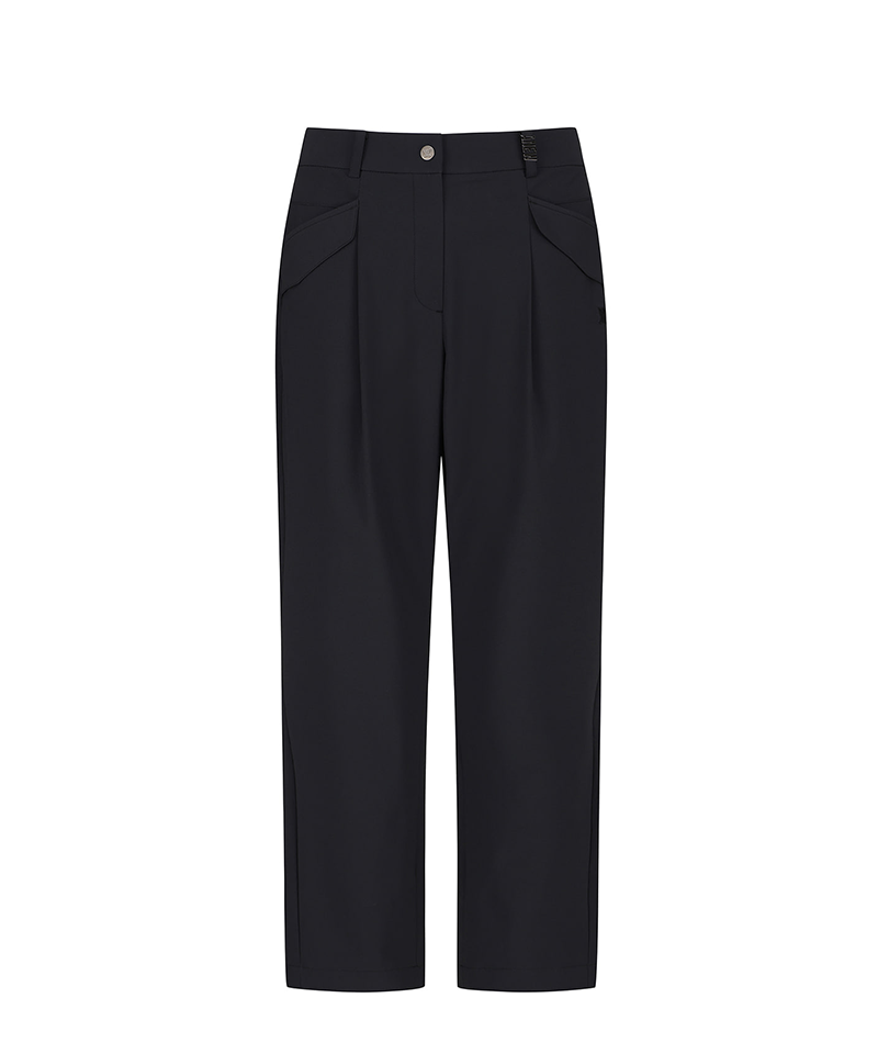 Women's Tapered Zip Point Pants - Black
