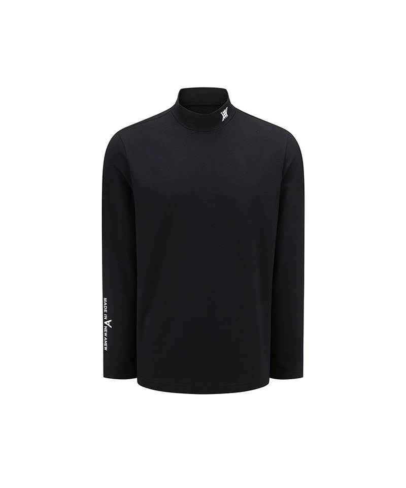 Men's Brushed Fleece Baselayer - Black