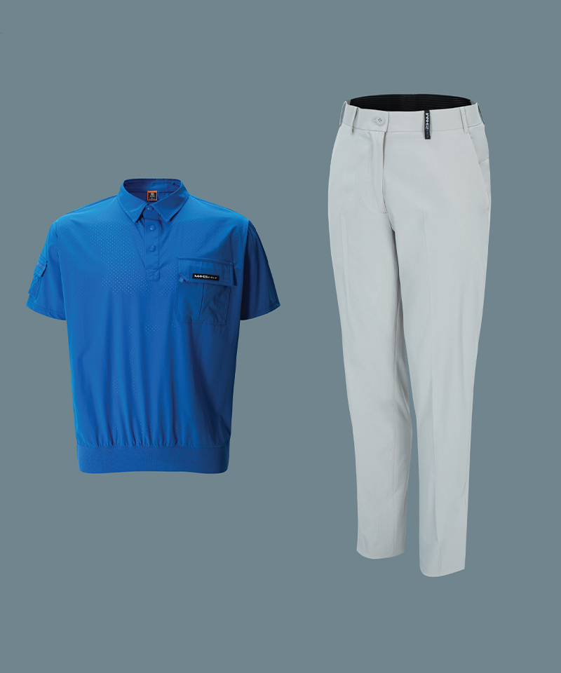 Men's Black Label New Normal Cooling Coordi Set (Top+Bottom)