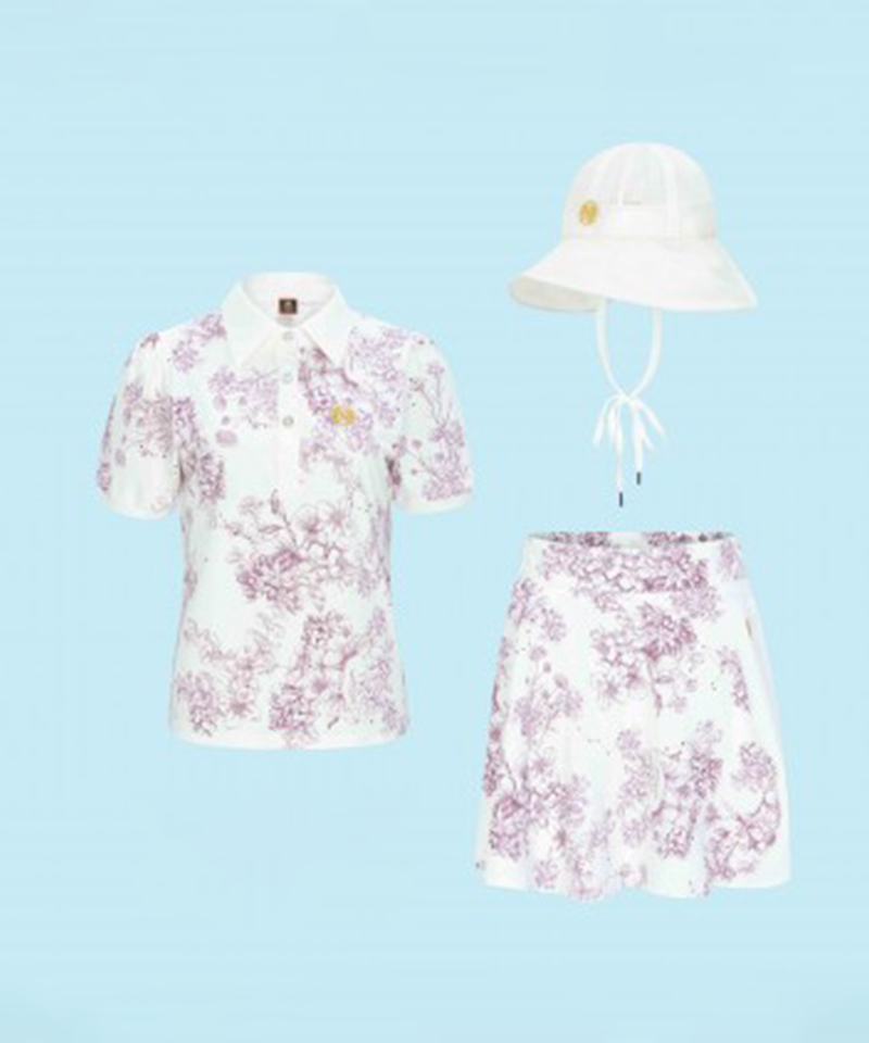 Saint Signature Gold Label Nature Wind Summer All-Outfit Set (Top + Bottom + Hat)