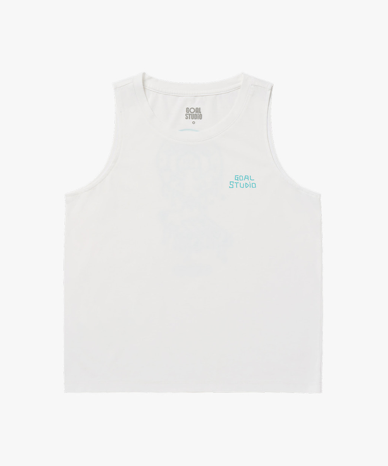 Goal Studio Women's Novo Sleeveless - White