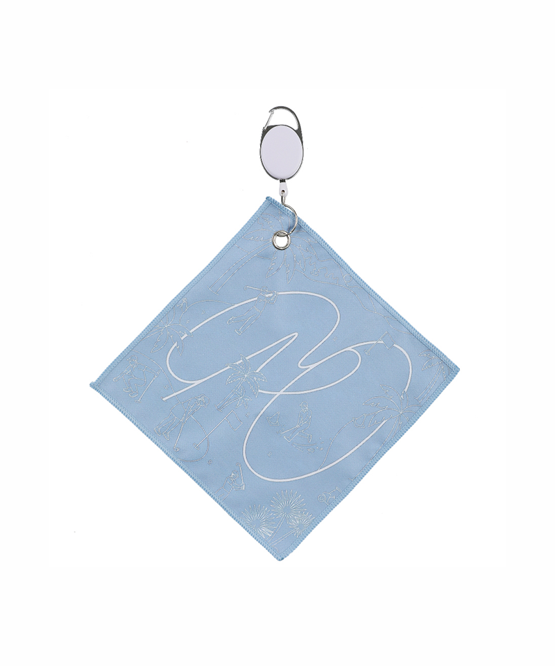 Monday Flow Feel So Good Ball Towel - Light Blue