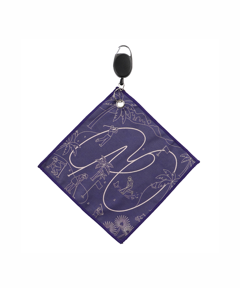 Monday Flow Feel So Good Ball Towel - Navy