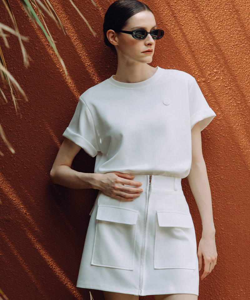 OBER Golf Dual Fit Open Dress - White